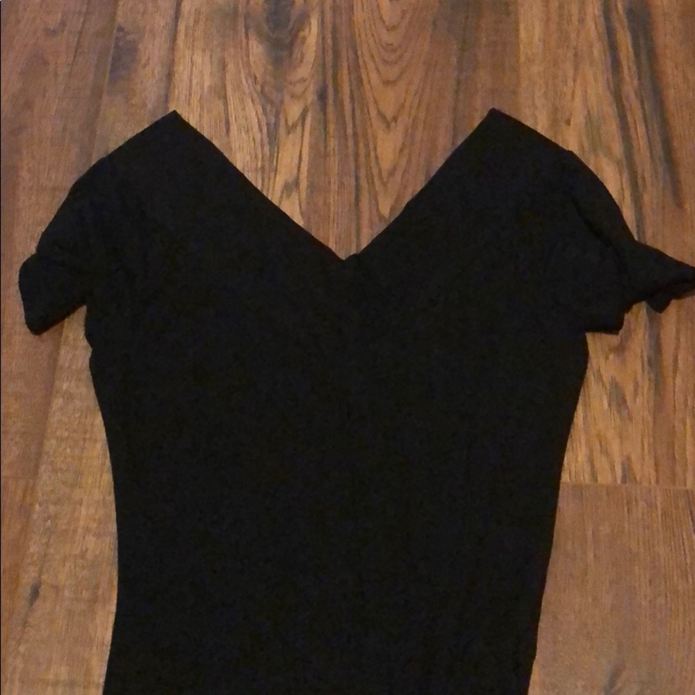 BLack bodysuit